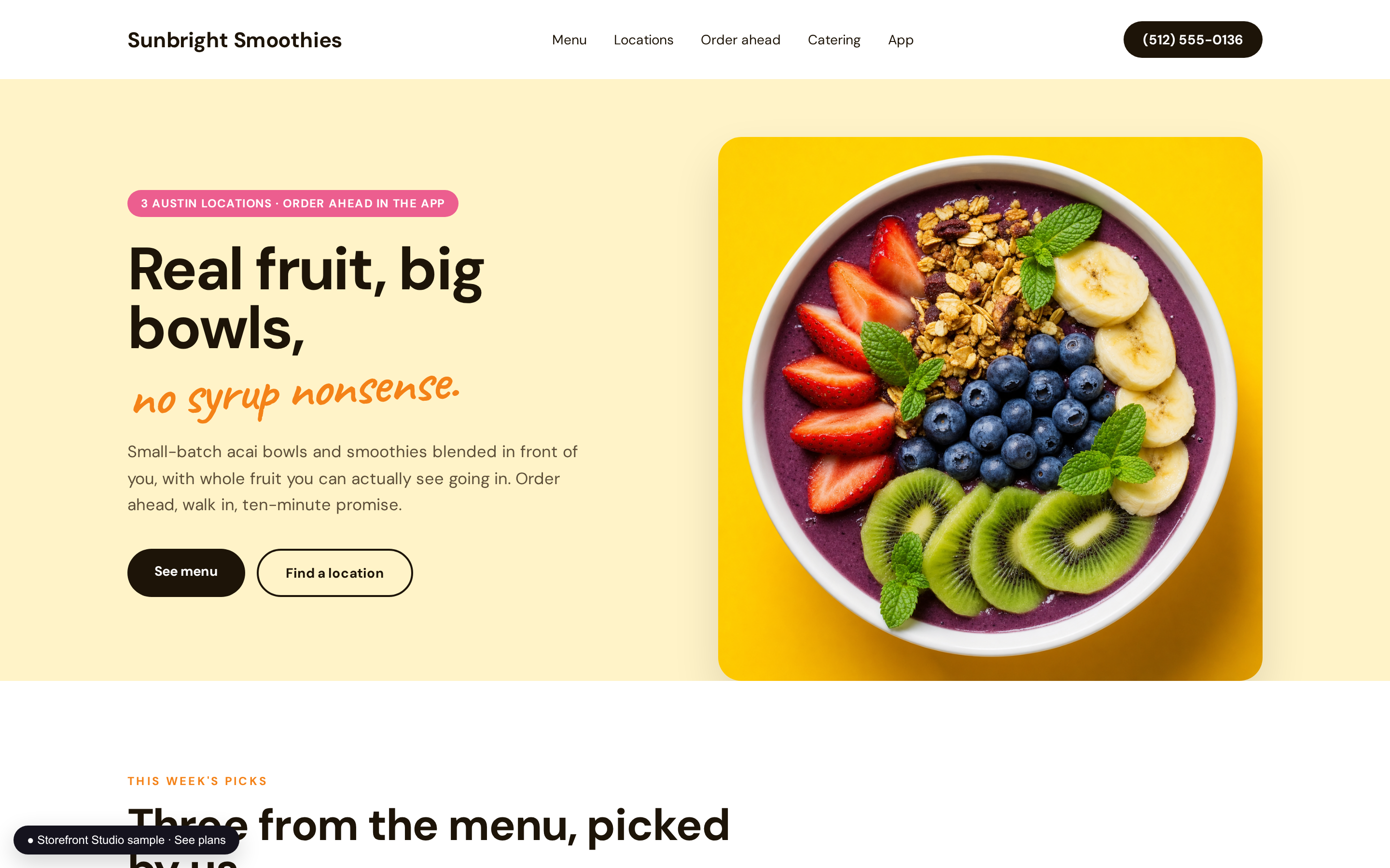 Sunbright Smoothies