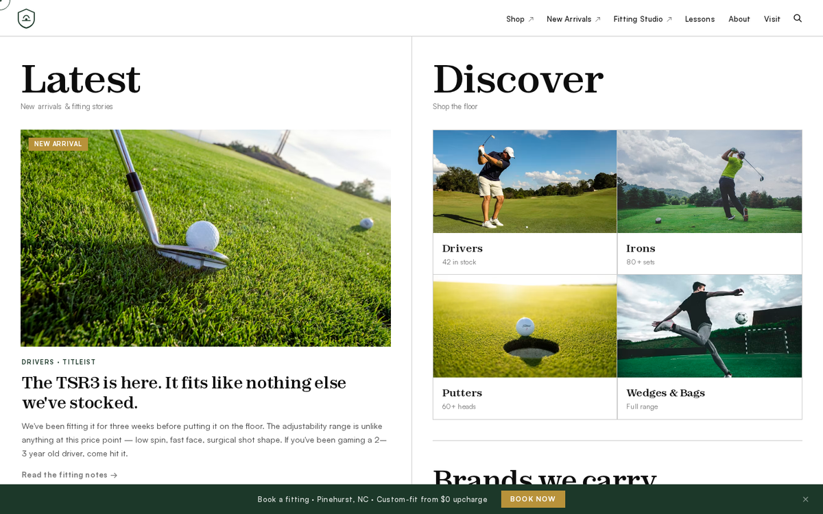 SAMPLE — Field & Fairway