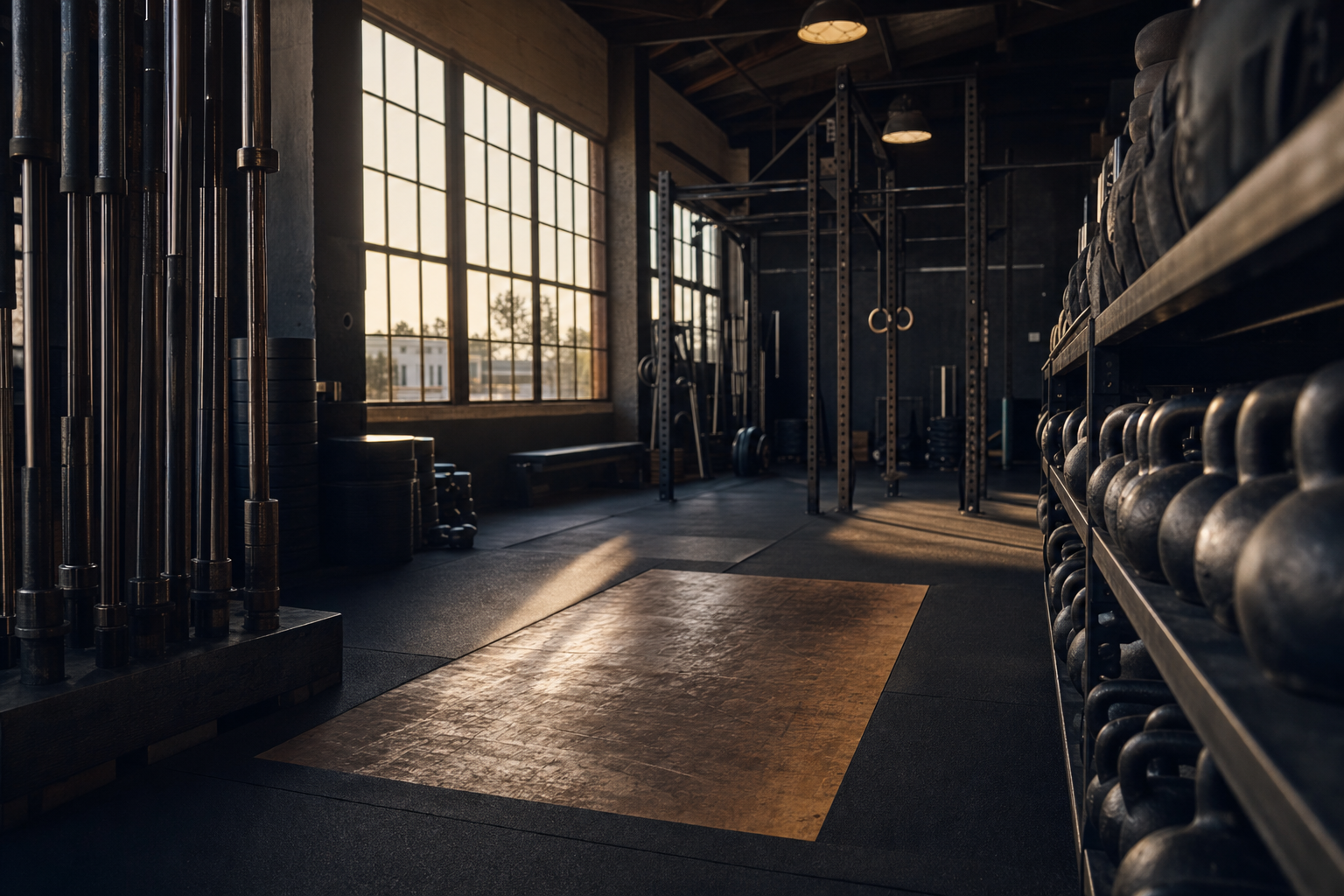 Inside Iron & Oak CrossFit