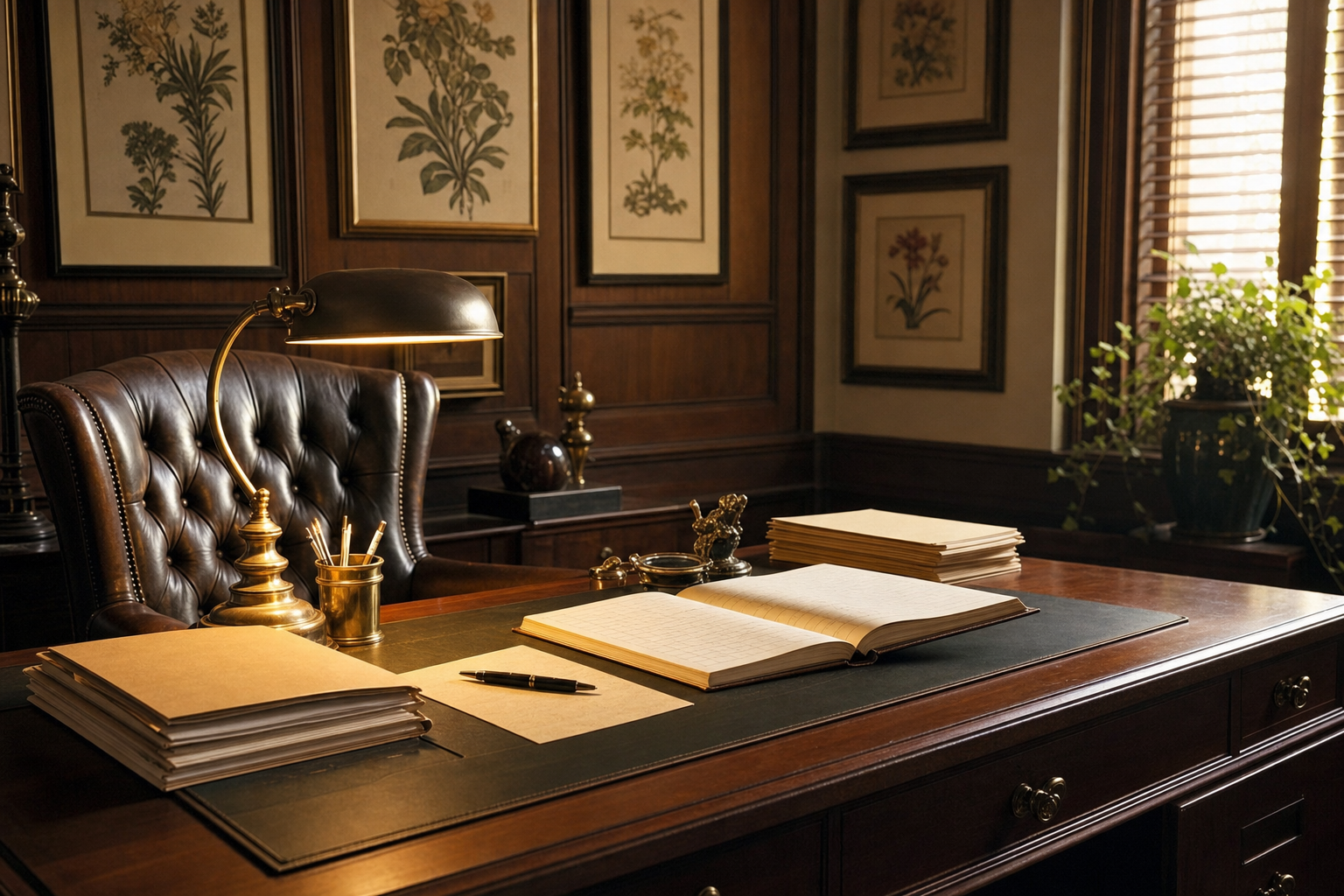 Interior of Ledger & Co. CPAs office, Cobble Hill