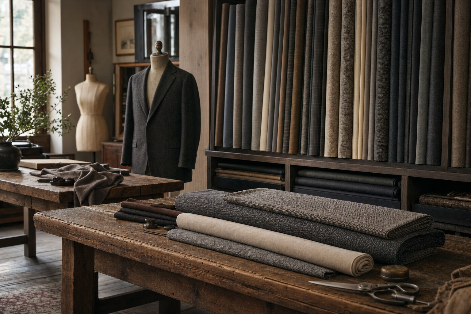 Tailoring showroom