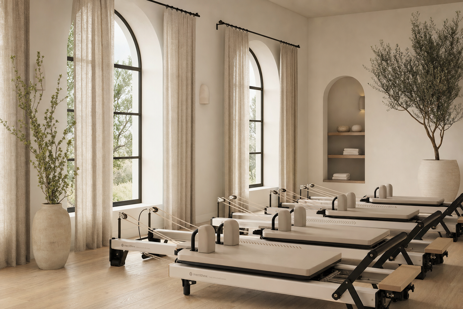 Lotus Pilates studio interior