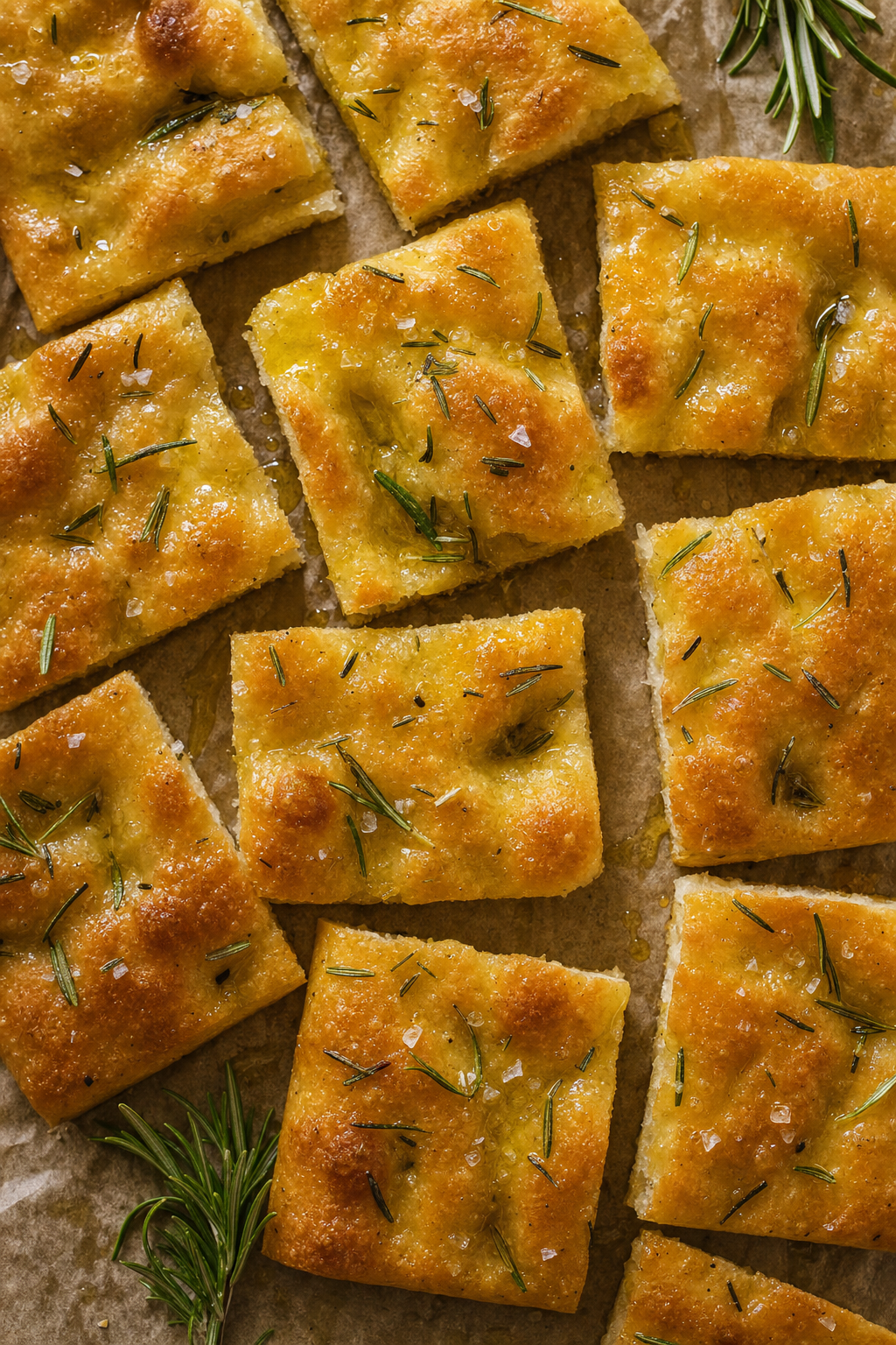 Rosemary Focaccia (½)